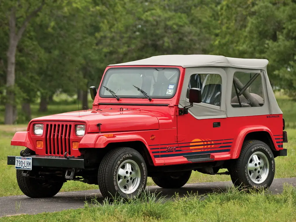 Jeep Wrangler (YJ) 1 поколение, джип/suv 3 дв. (03.1986 - 05.1996)